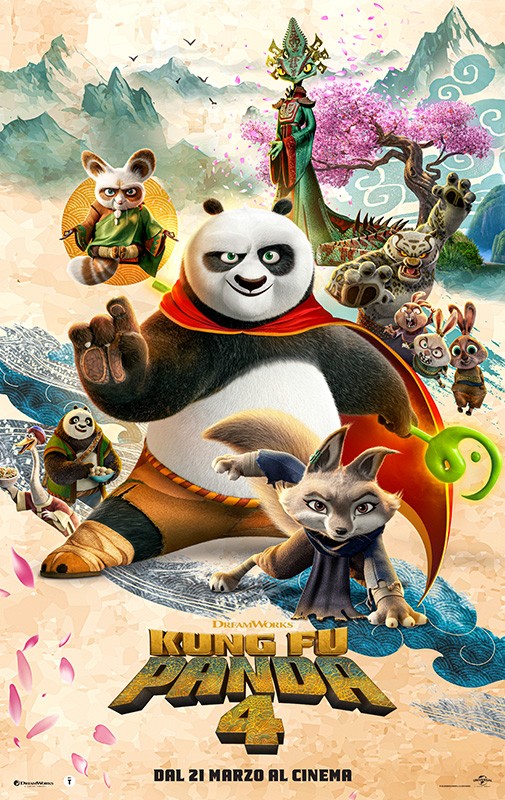 Locandina Kung Fu Panda 4