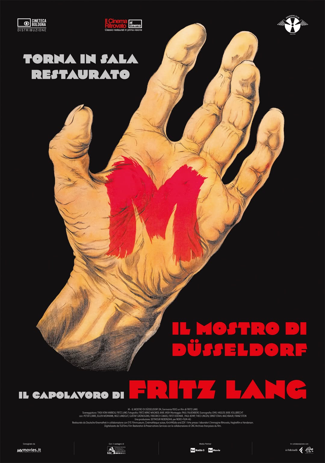Locandina M - Il mostro di Düsseldorf