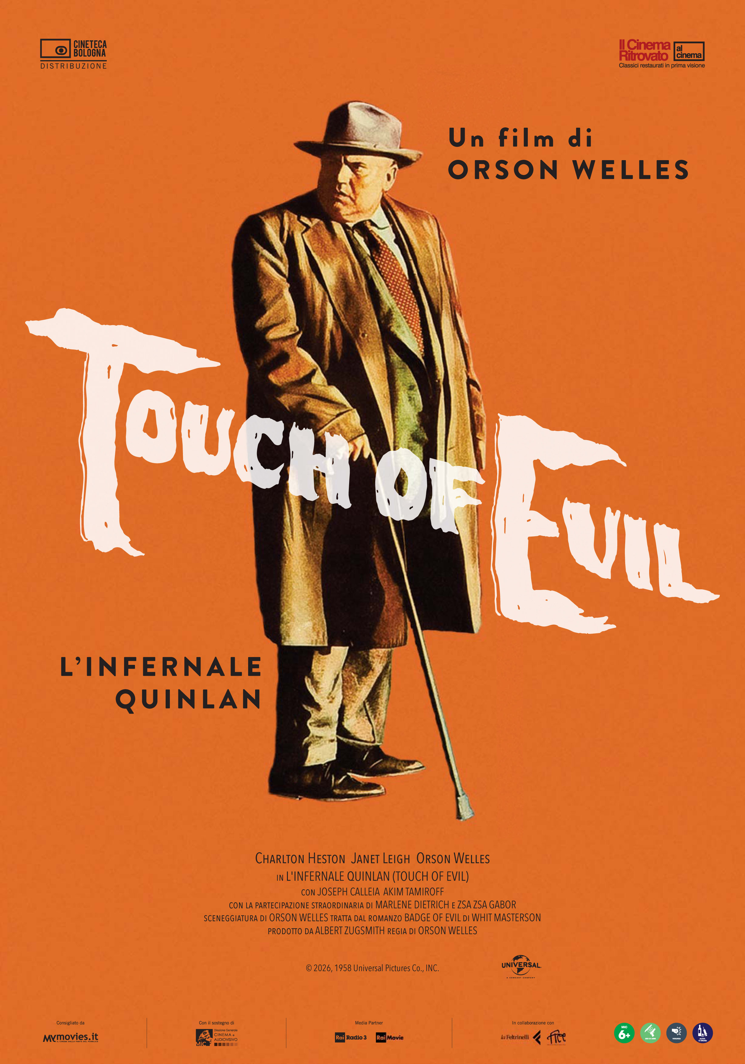 Locandina L’infernale Quinlan - Touch of Evil