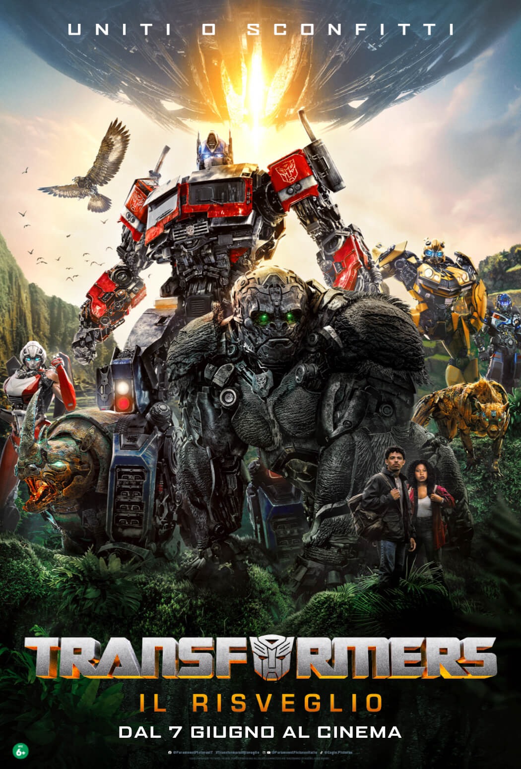 Locandina Transformers: Il Risveglio